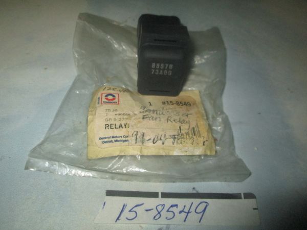 15-8549 AC DELCO COMPRESSOR TRACKER RELAY NOS