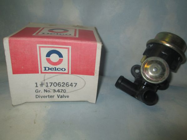 17062647 AC DELCO AIR INJECTION BY PASS DIVERTER NEW 79-85