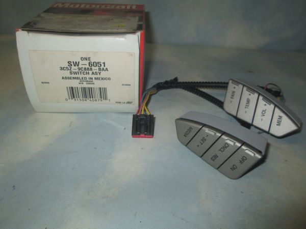 SW-6051 MOTORCRAFT CRUISE CONTROL SWITCH LINCOLN NAVIGATOR NEW