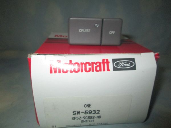 SW-5932 MOTORCRAFT MERCURY VILLAGER CRUISE CONTROL SWITCH NEW