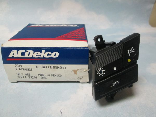 D1592A AC DELCO NEW HEADLIGHT SWITCH