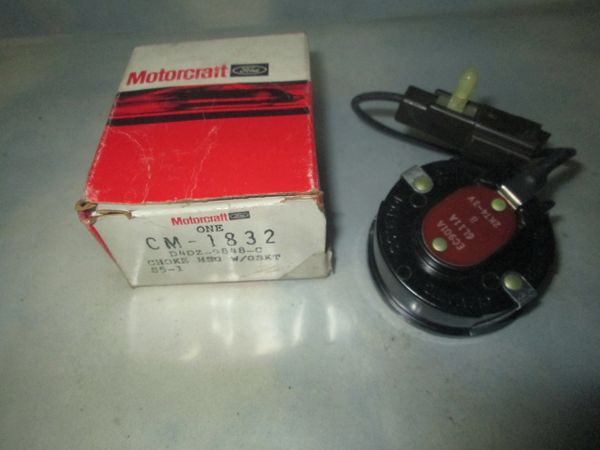 CM-1832 MOTORCRAFT E-250 VAN CHOKE HEATER THERMOSTATE NOS