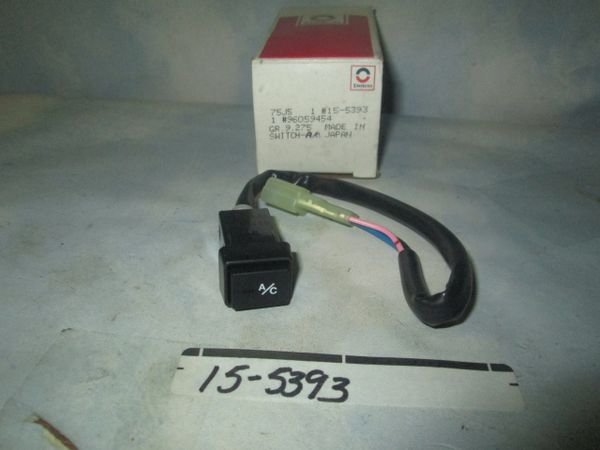 15-5393 AC DELCO GM AIR CONDITONING SELECTOR SWITCH NEW