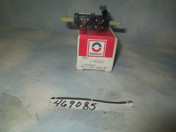 469085 AC DELCO CHEVY BUICK OLDSMOBILE PONTIAC BACK UP NEUTRAL SAFETY SWITCH NOS