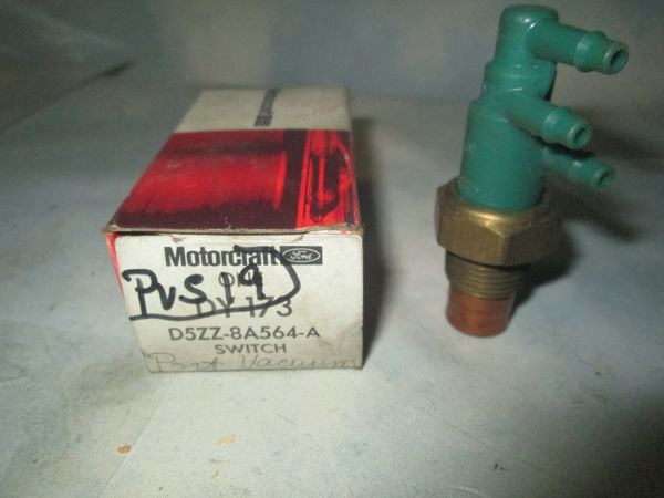 DY-173 MOTORCRAFT ENGINE COOLANT TEMP 3 PRONG FORD PORT VACUUM SWITCH OEM FORD LINCOLN MERCURY NOS