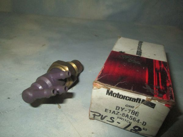 DY-186 MOTORCRAFT MERCURY ZEPHRY ENGINE COOLANT TEMPERATURE SWITCH NEW