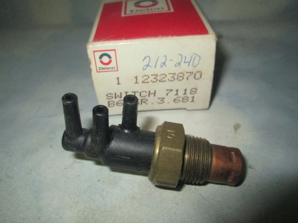 212-240 AC DELCO DODGE EMISSION VACUUM VALVE NEW