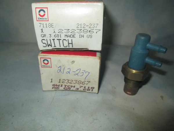 212-237 AC DELCO EMISSION THERMAL CONTROL SWITCH NEW