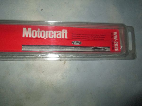 WW-2026 MOTORCRAFT EXPEDITION EDDIE BAUER WIPER BLADE ALL WEATHER FORD NEW