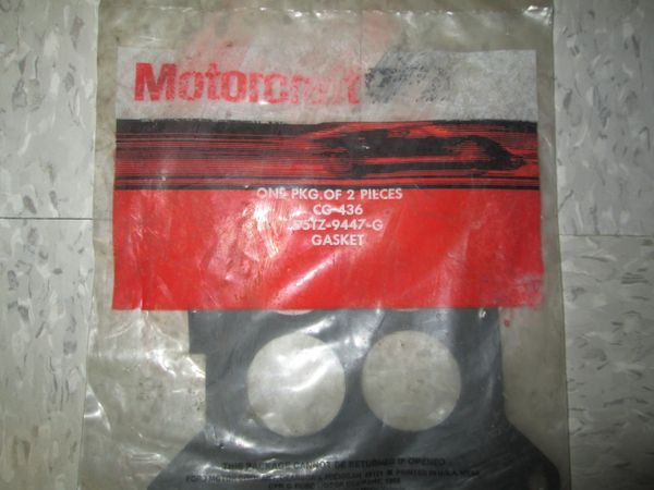 CG-436 MOTORCRAFT 75-76 5.9 V8 D5TZ-9447-G 2-PIECE CARBURETOR GASKET NOS GENUINE