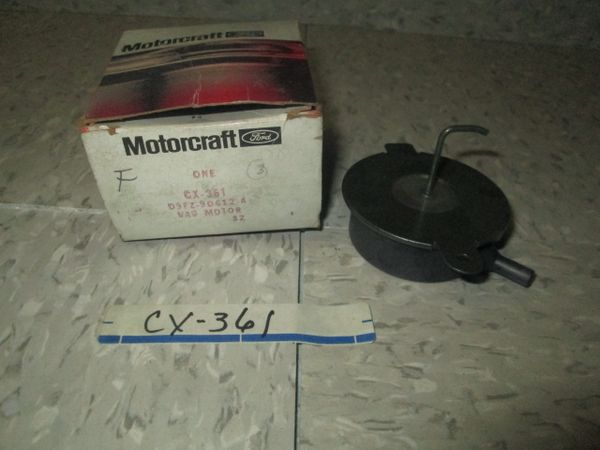 CX-361 MOTORCRAFT OEM ESCORT MUSTANG GRANADA MERCURY VACUUM MOTOR 1974-1982 NOS