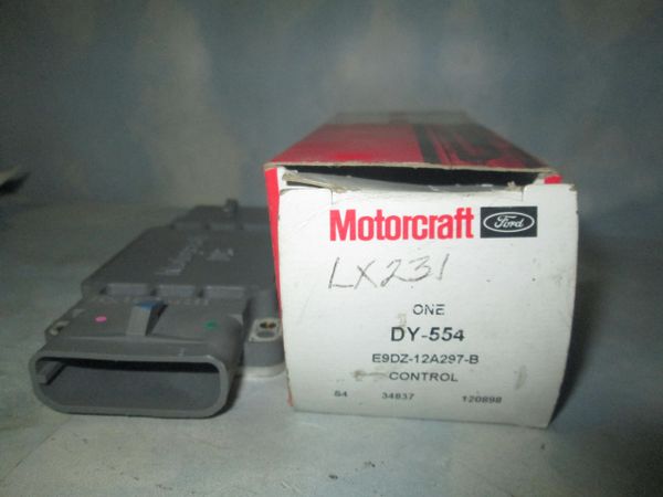 DY-554 MOTORCRAFT FORD 89-90 V-3.0 V-3.8 THUNDERBIRD SUPER CHARGE NEW OEM IGNITION CONTROL MODULE E9DZ-12A297-B