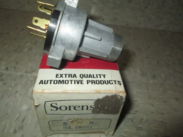 S41 IGNITION SORENSEN 1968 CHEVY CHEVELLE OLDSMOBILE LOCK & CYLINDER SWITCH NOS