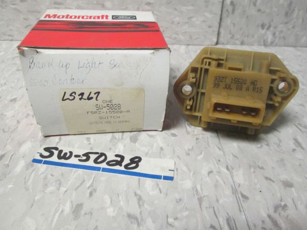 SW-5028 MOTORCRAFT SWITCH ASSEMBLY REV NEW