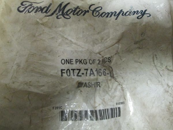 F0TZ-7A166-D FORD MOTOR WASHER 89-94 E40DE TRANS WASHER NOS