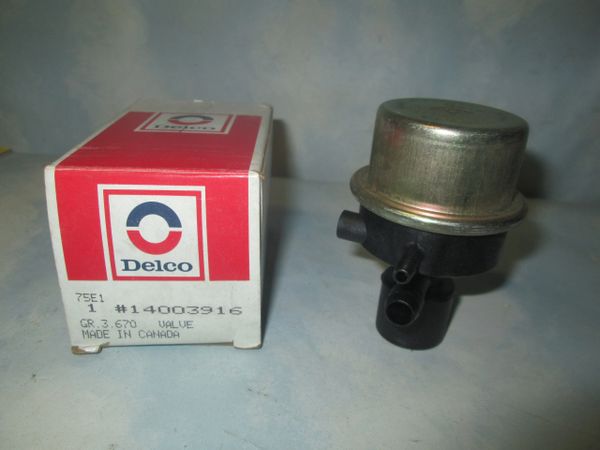 14003916 AC DELCO CHEVETTE PONTIAC T-1000 DIVERTER VALVE NEW