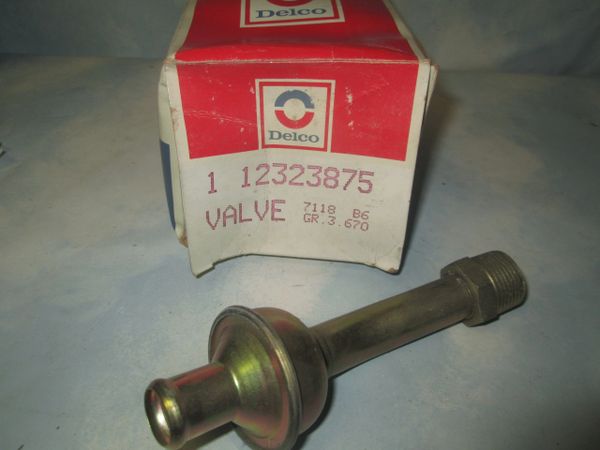 12323875 AC DELCO FORD MERCURY MONTERAY AIR PUMP CHECK VALVE NOS