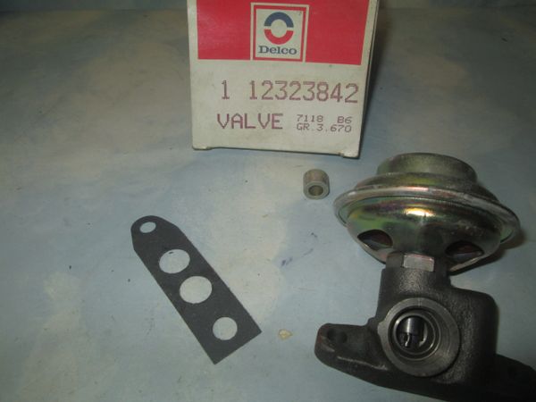 12323842 AC DELCO FORD EGR VALVE NOS FORD 2.3L MUSTANG CAPRI 79-83