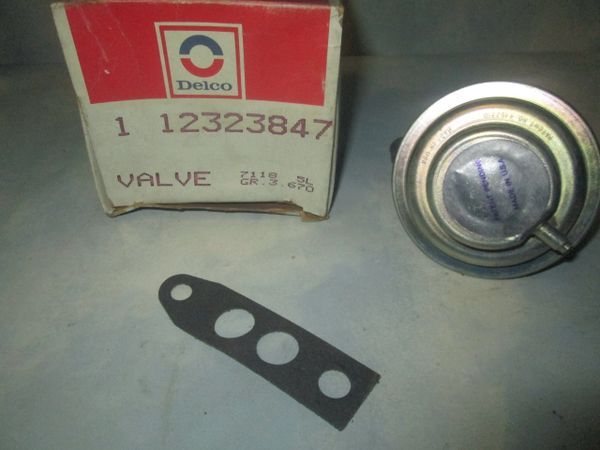 12323847 AC DELCO MERCURY FORD 72-76 MERCURY MUSTANG EGR VALVE NOS 12323847