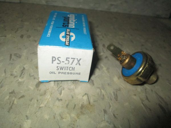 PS-57X BLUE STREAK ENGINE OIL PRESSURE SWITCH 58-12 NEW