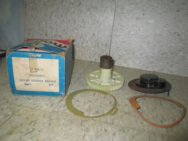 4026091 MOPAR WIPER MOTOR REPAIR MOTOR REPAIR KIT NOS CHARGER ASPEN CORDOBA ROADRUNNER