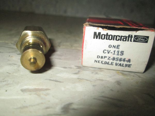 CV-115 MOTORCRAFT NEEDLE VALVE NEW