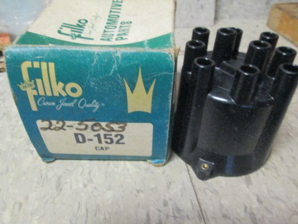 D-152 FILKO MERKUR DISTRIBUTOR CAP FORD 22-5053 STANDARD