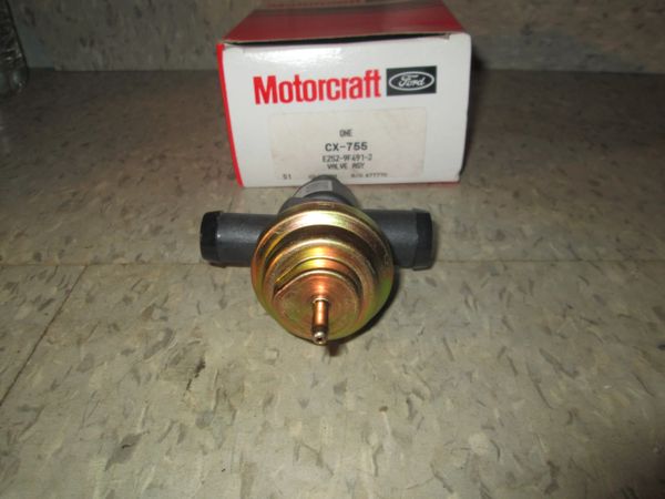 CX-755 MOTORCRAFT DIVERTER EXHAST AIR VALVE FITS 81-95 FORD LINCOLN MERCURY E- F- SERIES VAN E4PE-9F491-JA NEW