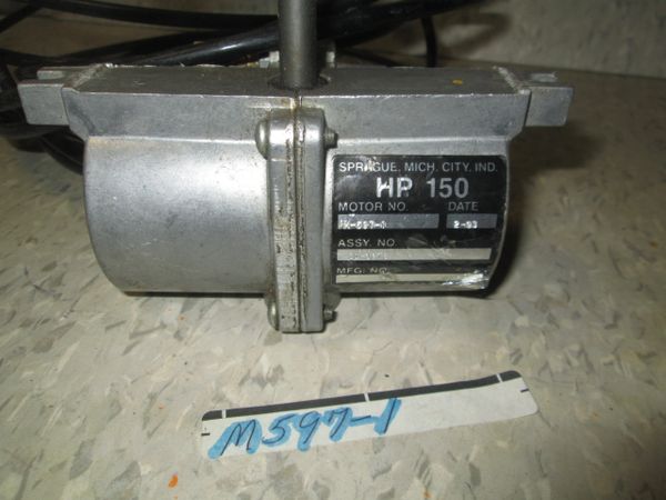 M597-1 SPRAUGE HP 150 REMAN AIR MOTOR