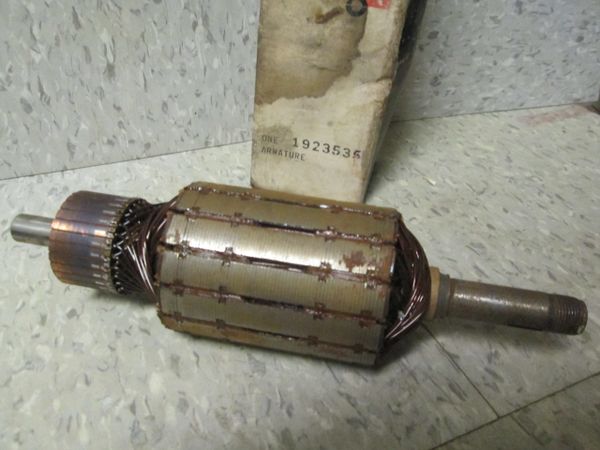 1923535 DELCO REMY GENERATOR TRUCK ARMATURE NOS