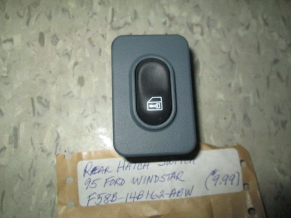 F58B-14B162-ABW Ford Windstar Rear Hatch Switch Blue Nos