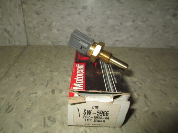 SW-5966 MOTORCRAFT 94-96 PROBE ENGINE COOLANT TEMPERATURE SWITCH NEW