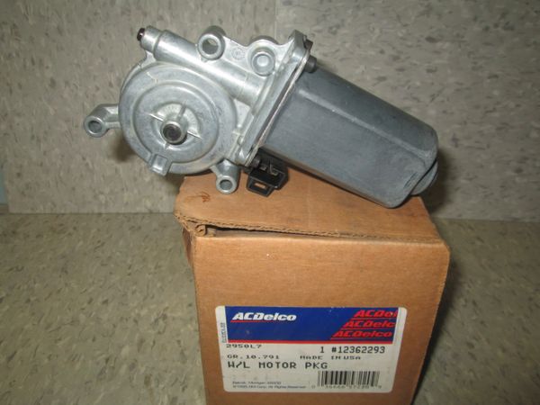 12362293 DELCO W/L REAR WINDOW LEFT MOTOR LUMINA OLDS CUTLASS GRAND PRIX LH NEW OEM