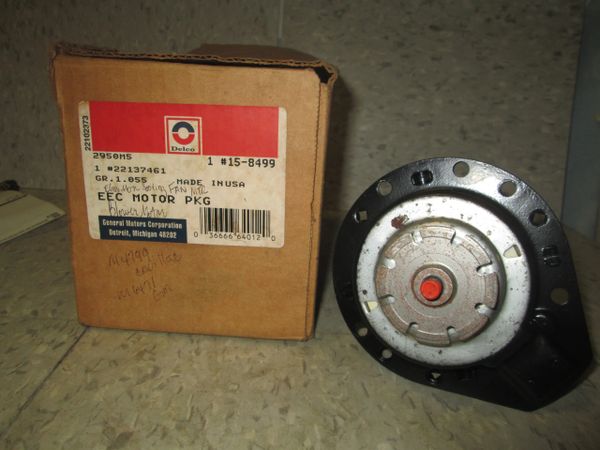 15-8499 AC DELCO EEC BLOWER MOTOR 90-05 PONTIAC FIREBIRD TRANS PORT GRAND PRIX NEW