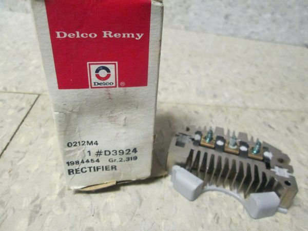 D3924 AC DELCO 12SI RETIFIER GM ALTERNATOR 56-78A 1984454 NEW