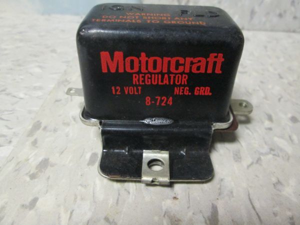 8-724 MOTORCRAFT REGULATOR 12 VOLT NEW