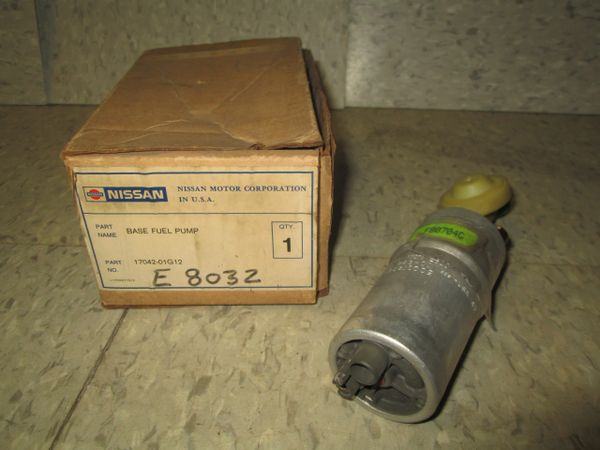 E8032 NISSAN ELECTRIC BASE FUEL PUMP NOS 1988-1994 1704201G12