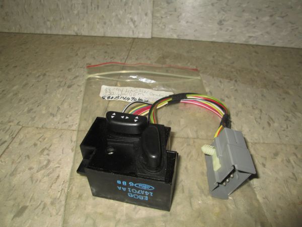 E80B14A701AA FORD 88-91 LINCOLN CONTINENTAL POWER SEAT SWITCH NEW OEM LH