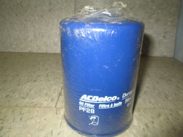 PF28 AC DELCO DURALAST ENGINE OIL FILTER NEW 6437968