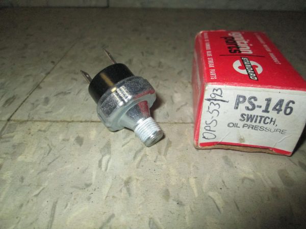 PS-146 OIL PRESSURE SWITCH NOS 1976-80 Buick Chevy Olds Pontiac OIL PRESSURE LIGHT SWITCH PS146 Monza Century
