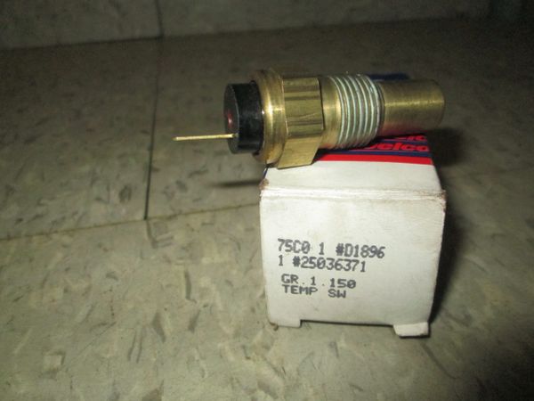 D1896 AC DELCO 87-93 NEW GM Engine Coolant Temperature Switch Delco