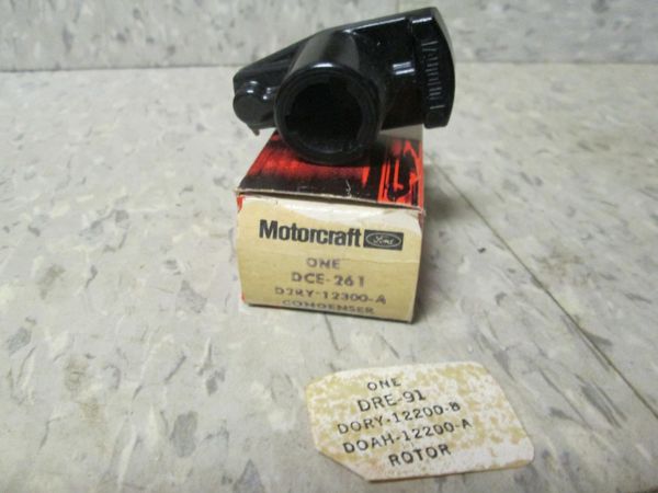 DRE-91 MOTORCRAFT DISTRIBUTOR ROTOR NEW OEM 1971-1972 Capri Ford MOTORCRAFT Distributor Rotor 4 CYL