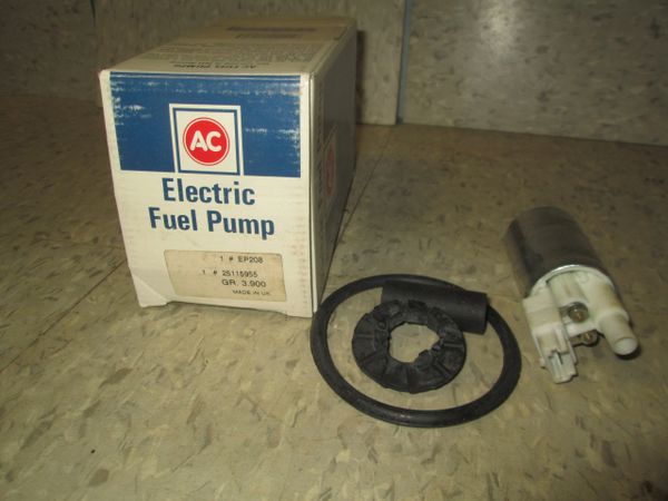 EP208 AC DELCO ELECTRIC FUEL PUMP NEW 1988-1990 Chevy/GMC Bus