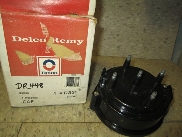 D331AC DELCO REMY NEW DISTRIBUTOR CAP Pn#1880022 1975 – 1987 Chevrolet, Olds & Pontiac