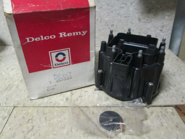 D333 AC DELCO GM OLDSMOBILE BUICK PONTIAC DISTRIBUTOR CAP 75-78 Genuine Part NEW