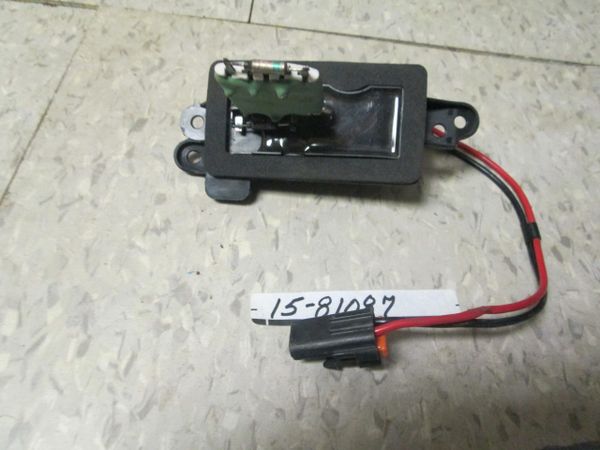 15-81087 Blower Motor Resistor for Chevy Cadillac GMC Tahoe Pickup new no box bulk stock