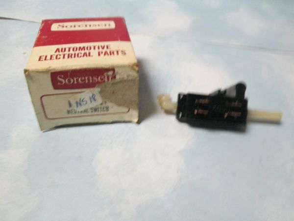 NS-18 SORENSEN NEUTRAL SAFETY SWITCH PONTIAC SUNBIRD MONZA CHEVETT 4 PRONG NOS