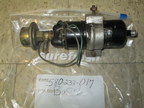 580233017 BOSCH N0S 1985 1986 1987 Dodge Shelby Charger 2.2L TURBO Charged FUEL PUMP MOPAR BOSCH