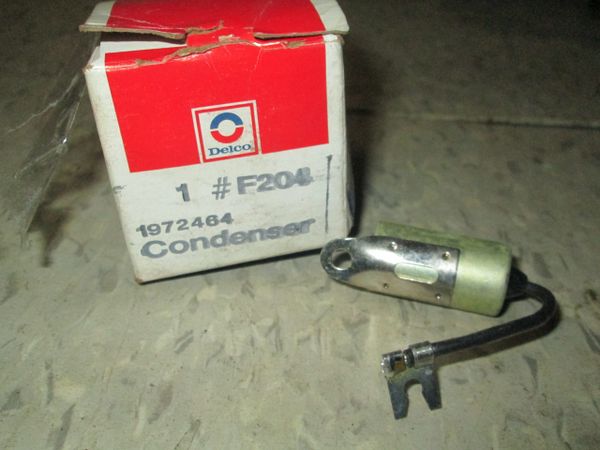 F204 AC DELCO NOS CONDENSER 1974-1976 Ford Mustang Pinto