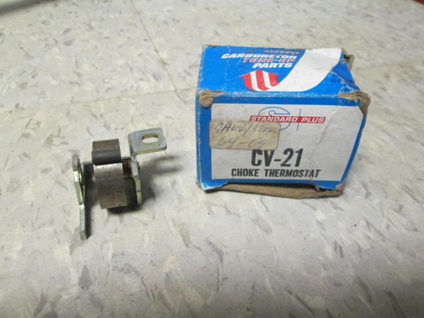 CV-21 CHOKE THERMOSTATE STANDARD PLUS CHEVY TRUCK 64-69 NEW